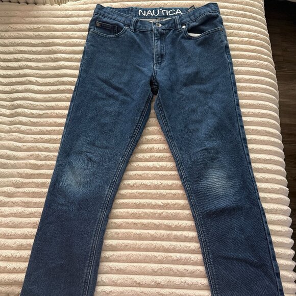 Nautica Stretch Straight Leg Jeans Size 14 - Picture 1 of 5